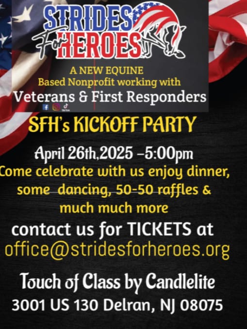 Strides For Heroes Dinner April 26